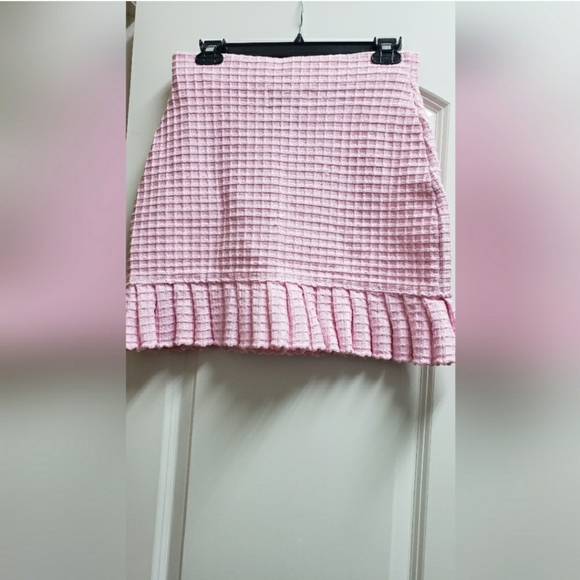 Self-Portrait pink skirt cardigan knit set brand new - Picture 9 of 11